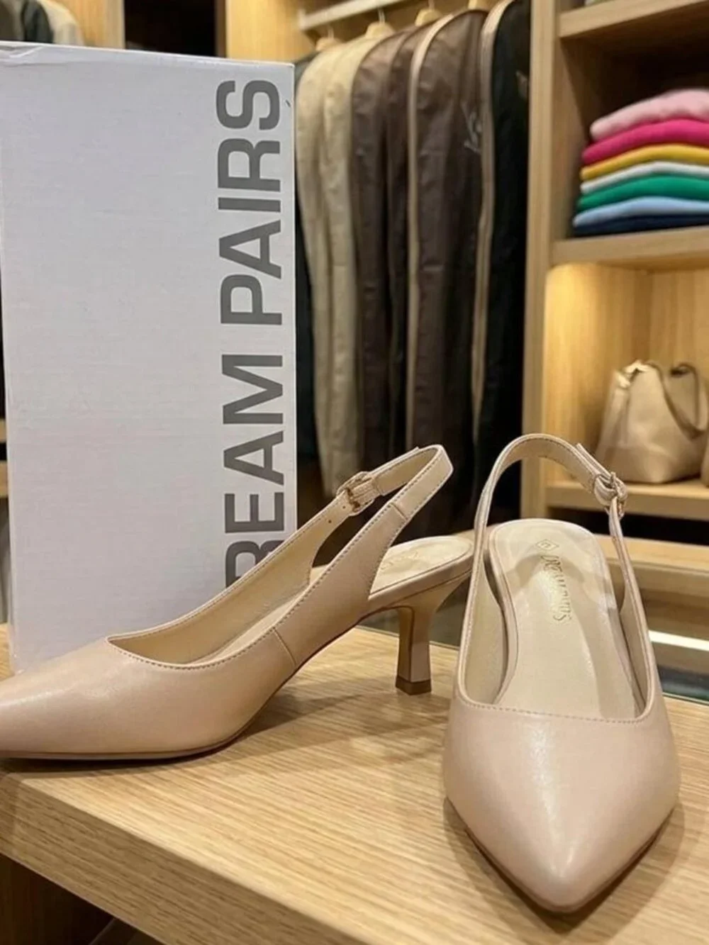 Dream Pairs | Women's Pumps Slingback Sandals Pumps | Size US 8.5/EUR 40